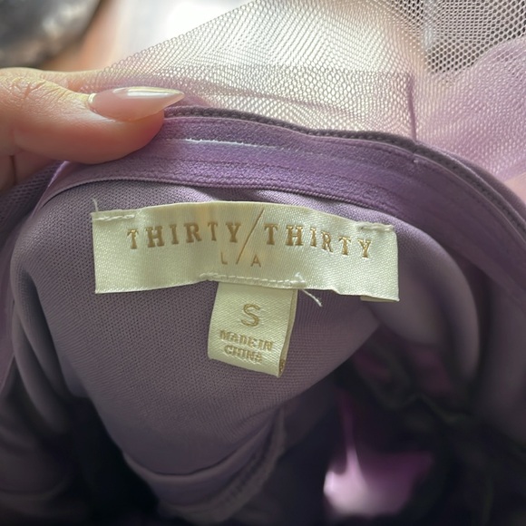 Tulle Strapless Mini Dress - Picture 6 of 7